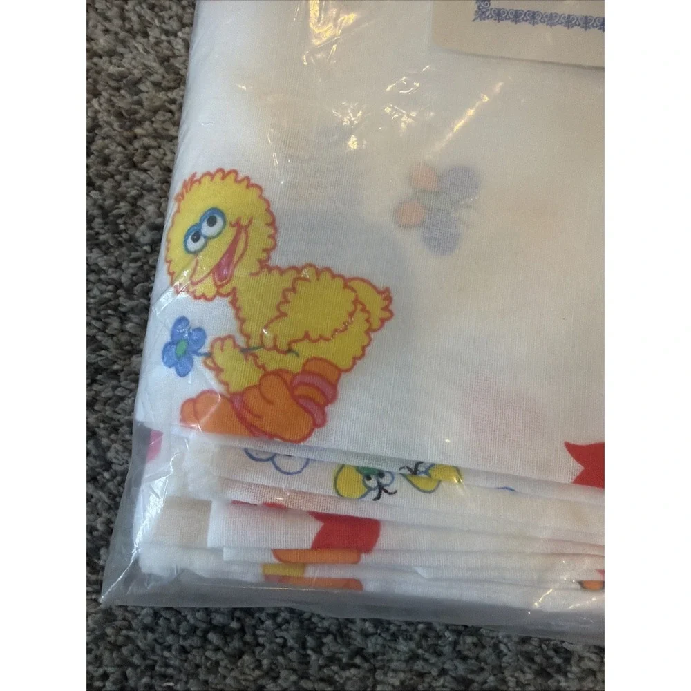 Vintage Riegal Balloon Valance Sesame Street Made In USA